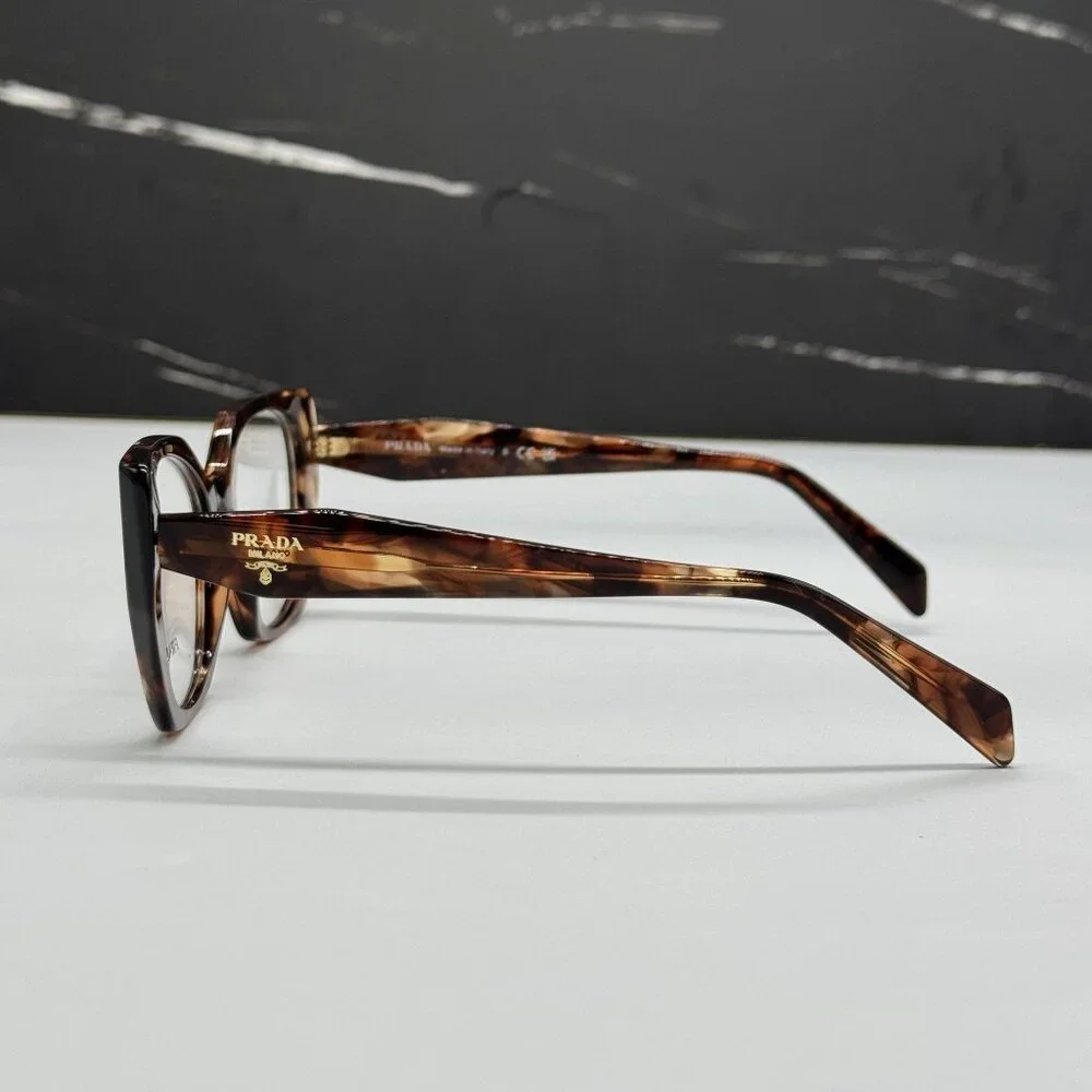 NEW PRADA PR18WV 07R1O1 EYEGLASSES PR 18WV 07R1O1 HAVANA WOMEN EYEWEAR VPR 18W